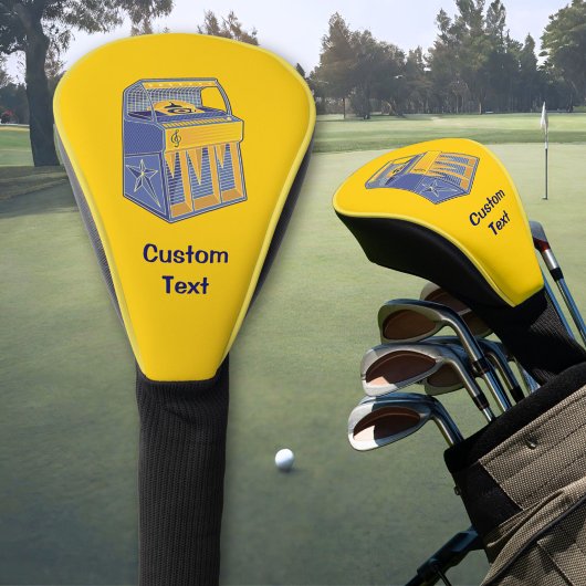 Retro Jukebox Golfheadcover