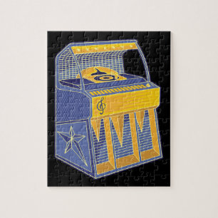 Retro Jukebox Legpuzzel