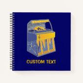 Retro Jukebox Notitieboek (Voorkant)