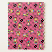 Retro Jukebox Vinyl Records Musique Rose Personnal (Dos)