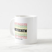 Retro Juneteenth Free-ish from 1865 Koffiemok (Voorkant links)