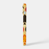 Retro Kaart Suits iPhone 15 Hoesje (Linkerkant)