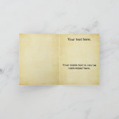 Retro Kaart van de wodka (Binnen)