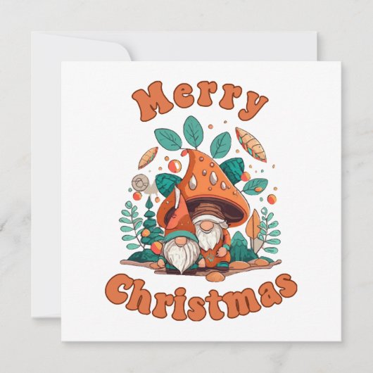 Retro Kabouter Kerstmis (Voorkant)