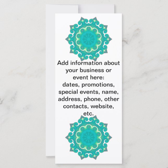 Retro Kaleidoscoop Abstract (Voorkant)