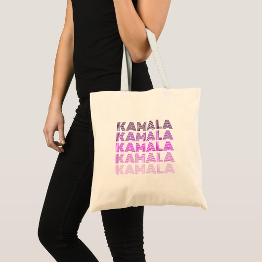 Retro Kamala 2024 Canvas tas (Voorkant (product))