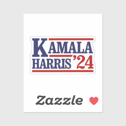 Retro Kamala Harris '24 Sticker (Vel)