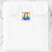 Retro Kamala Harris Pride Ronde Sticker (Tas)