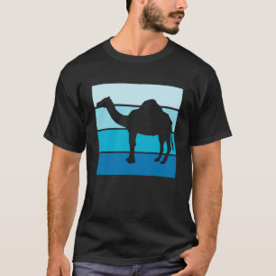 Retro kameel Dierdromedaris T-shirt