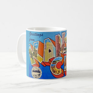 Retro Kansas City, Missouri-bekerkopie Koffiemok