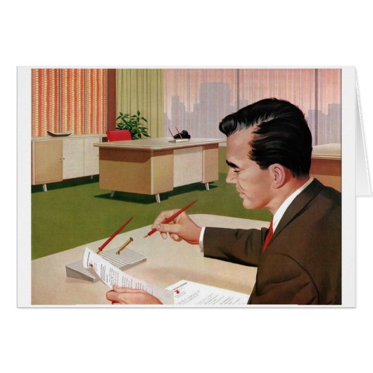 Retro Kantoor - ik ben een soort Big Deal, (Voorkant Horizontaal)