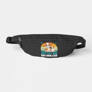 Retro kat hond moeder kat mama Furmama puppy kitty Heuptasje