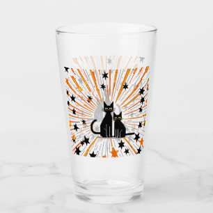 Retro Katten & Atomic Starburst Modern Mid Century Glas