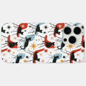 Retro Katten Case-Mate iPhone Case (Achterkant (horizontaal))