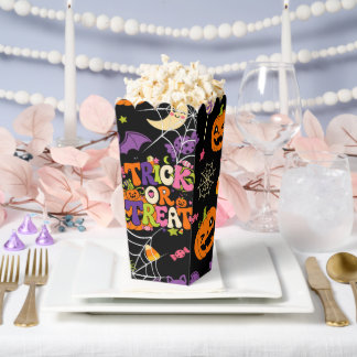Retro Kawaii Halloween Griezelsnacks Bedankdoosjes