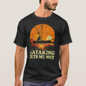  Retro Kayak Canoe die Kayaketjes koopt mij T-shirt (Voorkant)