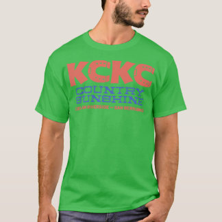 Retro KCKC 1350 AM Riverside San Bernardino Radio T-shirt