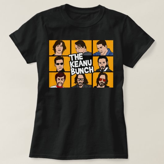 Retro Keanu Art Reeves Cool Graphic Gift T-shirt (Design voorkant)