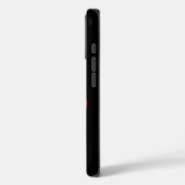 Retro Keep Back Energy Warning Symbol Case-Mate iPhone Case (Achterkant / Links)