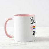 Retro Keep Calm en Liefde Op Mok (Links)