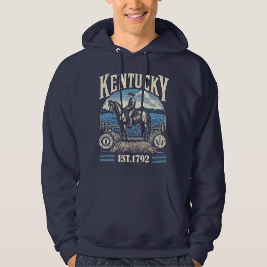 Retro Kentucky Hoodie (Voorkant)