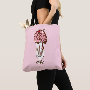 Retro kersenfruitsap tas