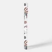 Retro Kerst Sweater Patroon Case-Mate iPhone Case (Achterkant / Rechts)