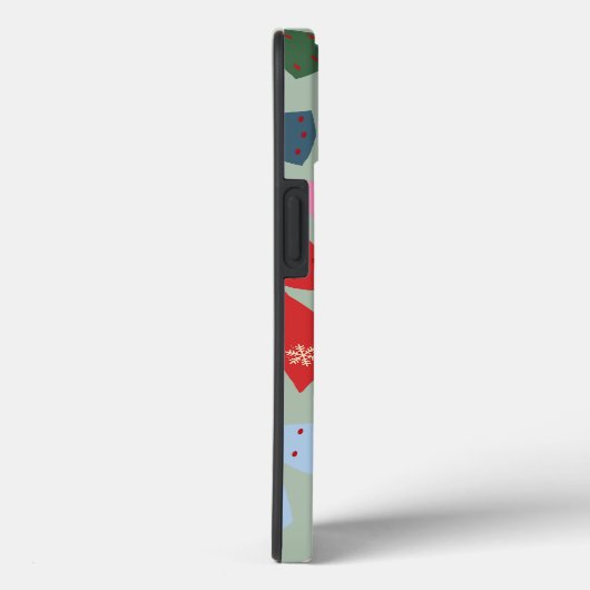 Retro Kerstbogen Coquette Case-Mate iPhone Case (Achterkant / Rechts)