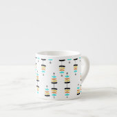 Retro Kerstboom Espresso Cup Espresso Kop (Voorkant rechts)