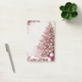 Retro kerstboom post-it® notes (Kantoor)