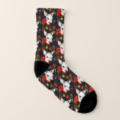 Retro-Kerstdroomcartridge All-Over-Print Socks Sokken (Rechts - buiten)