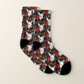 Retro-Kerstdroomcartridge All-Over-Print Socks Sokken (Paar)