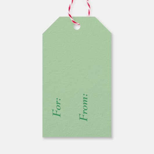 Retro Kerstfeest Fantasy Dragon Cadeaulabel (Achterkant)