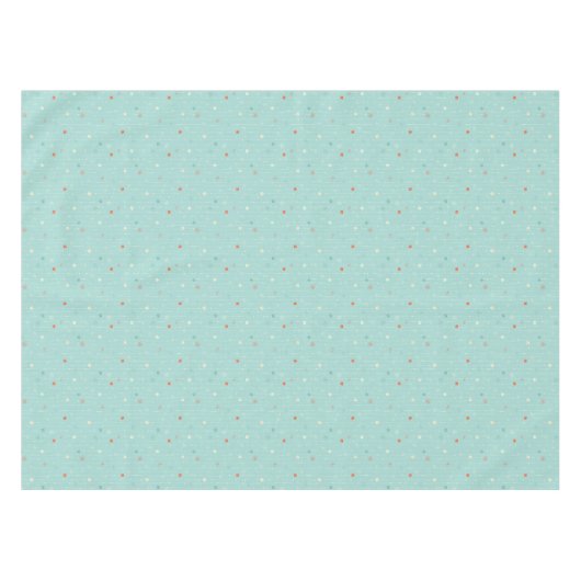 Retro-kerstfeestpatroon Tafelkleed (Voorkant (Horizontaal))