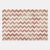 retro kerstinpakpapier inpakpapier vel (Voorkant)