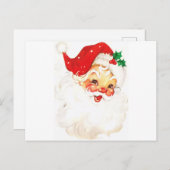 Retro  KerstkerstBriefkaart Briefkaart (Voorkant / Achterkant)