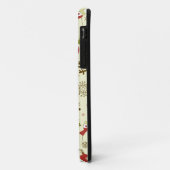 Retro kerstketch naadloos patroon Case-Mate iPhone case (Achterkant/links)
