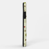 Retro kerstketch naadloos patroon Case-Mate iPhone case (Achterkant/rechts)