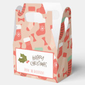 Retro Kerstkousen Bedankdoosjes (Geopend)