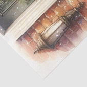 Retro Kerstkrans Decoupage Tissuepapier (Detail)