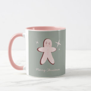 Retro Kerstkrans Koekjes Groovy Kerstmis Mok