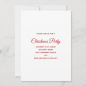 Retro Kerstman in een rood Pet Kaart (Achterkant)