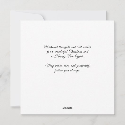 Retro |  kerstman Jolly Face Feestdagenkaart (Achterkant)