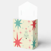 Retro Kerstmis 1950 Bedankdoosjes (Geopend)