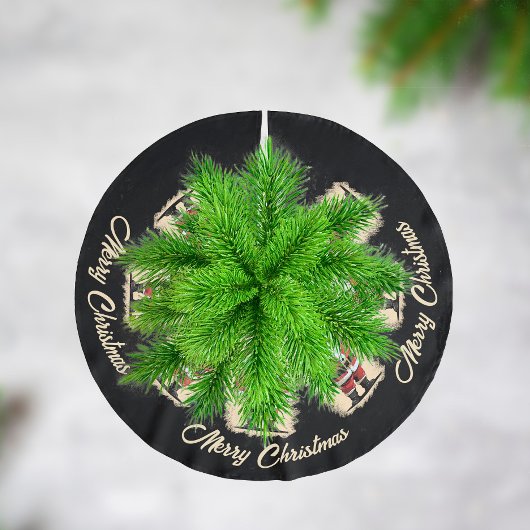 Retro Kerstmis Kerstboom Rok