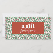 RETRO KERSTMIS RODE BESSEN GROENE BLADEREN SPECIAA (Voorkant)