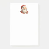 Retro Kerstmis Sinterklaas Post-it® Notes (Voorkant)