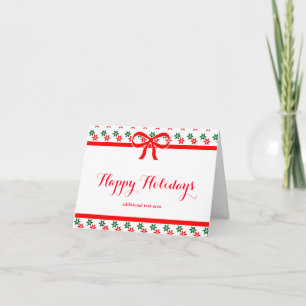 Retro Kerstster Vintage Kerst Groetkaart Feestdagen Kaart