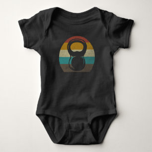  Retro Kettlebell Gym Workout Romper