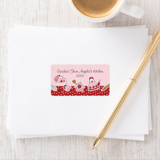 Retro Keuken Etiket (Insitu)